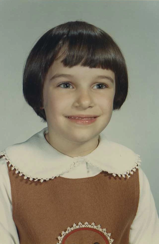 Amy Klobuchar childhood portrait