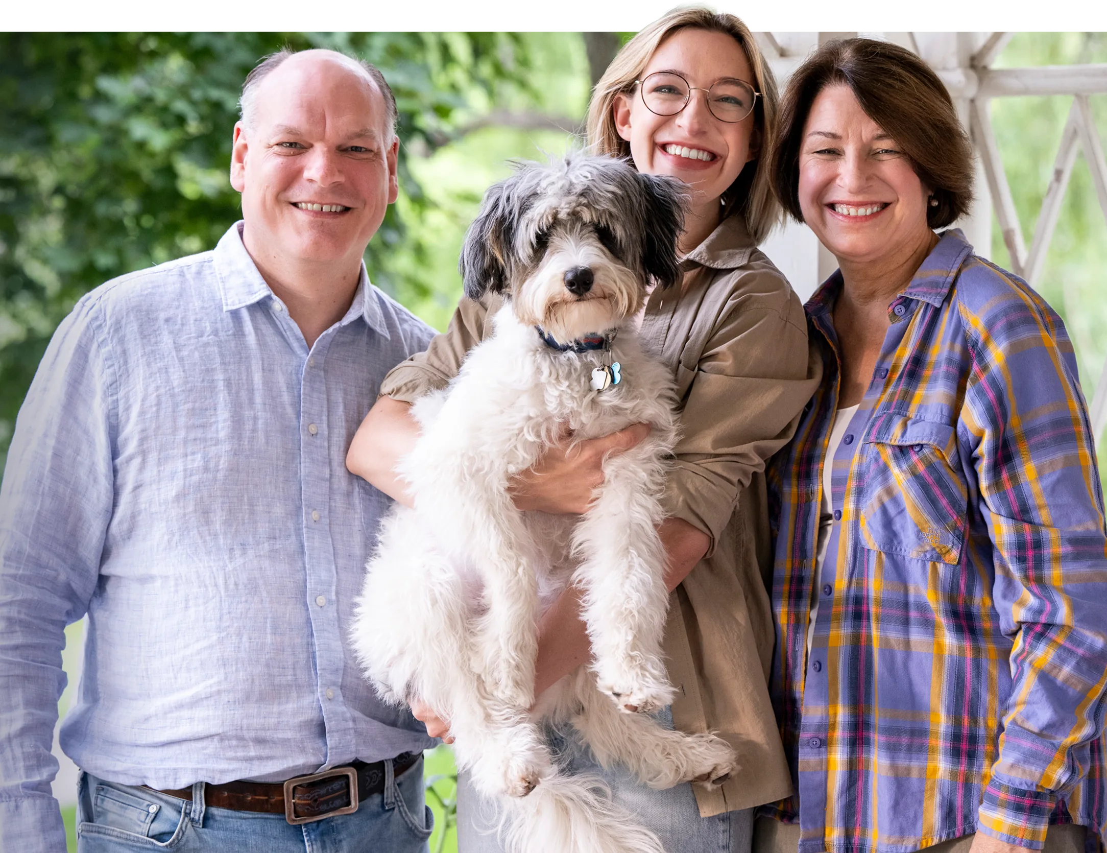 Amy Klobuchar headshot working at a Minnesota office.